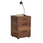 Hanah Home Kmd-530-Oo-1 Mesilla de Noche Oslo y Nogal 40x57x39 cm
